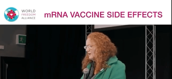 Doloris Cahill waarschuwt voor de fatale gevolgen van mRNA&nbsp;vaccins