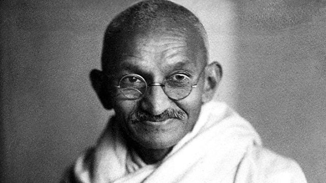 Ghandi, geen ode aan geweldloos&nbsp;verzet