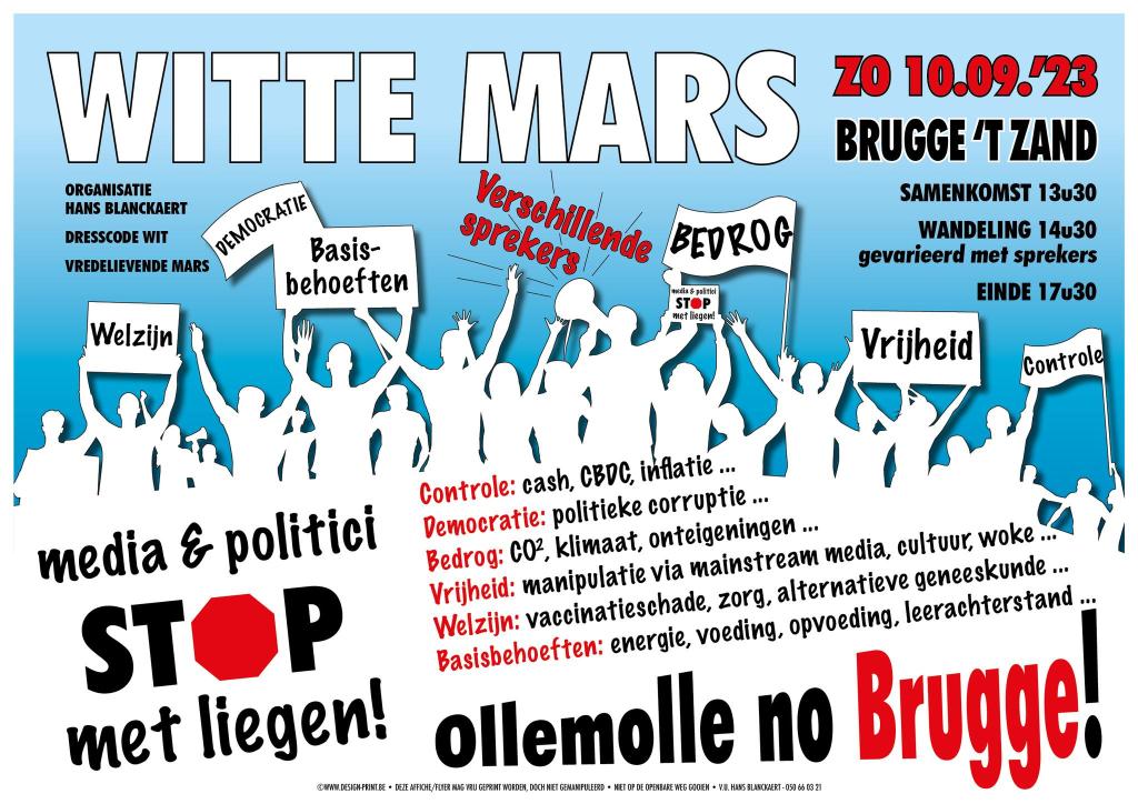 Witte Mars voor Vrijheid&nbsp;10/09