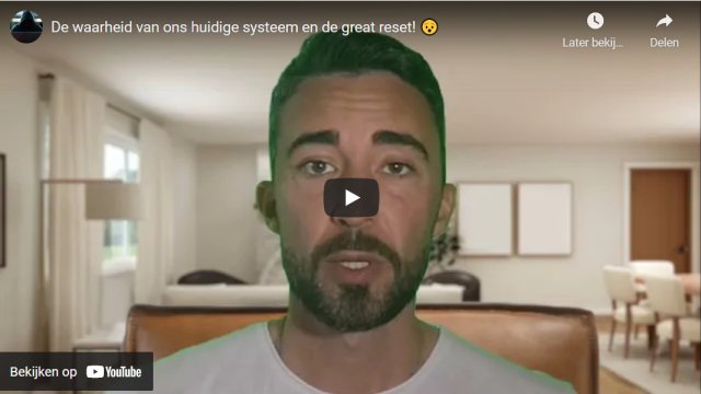 De waarheid van ons huidige systeem en de great&nbsp;reset